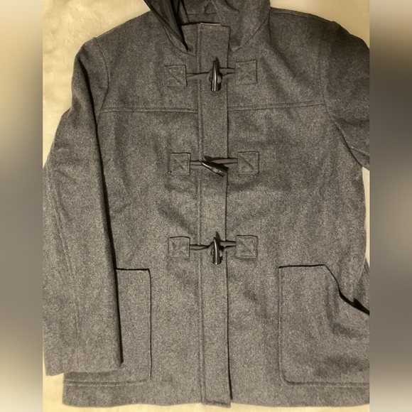 Gray Toggle Coat - Picture 12 of 12